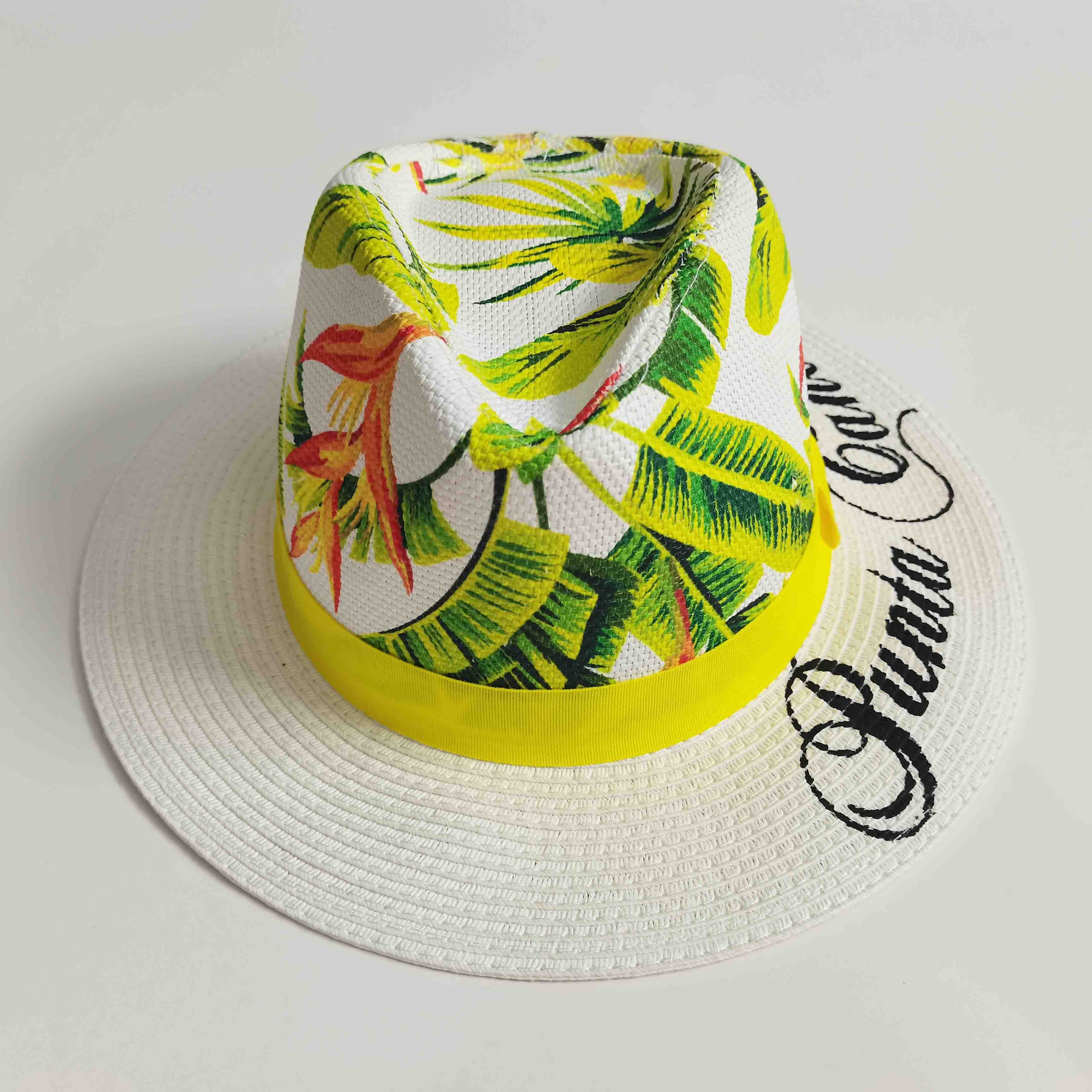 Tropical Straw Hats for Men